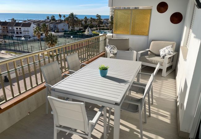 Apartment in El Puig - A (VA071) Terraza con vistas al Mar. El Puig. Edif