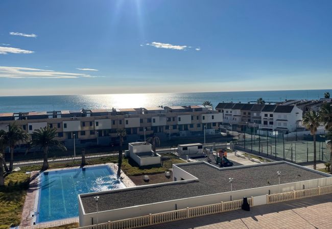 Apartment in El Puig - A (VA071) Terraza con vistas al Mar. El Puig. Edif