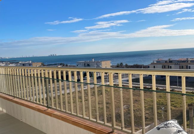 Apartment in El Puig - A (VA071) Terraza con vistas al Mar. El Puig. Edif