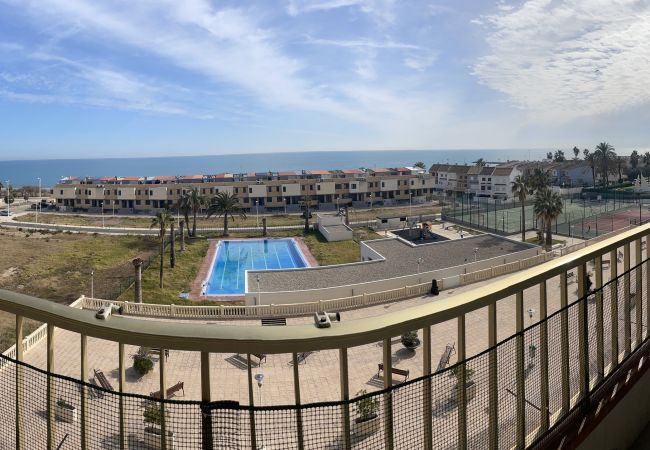 Apartment in El Puig - A (VA071) Terraza con vistas al Mar. El Puig. Edif